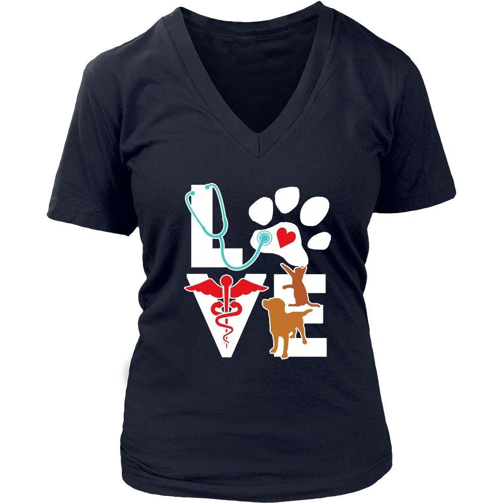 Cat and Dog T shirt - Love Cat and Dog Little Critters-T-shirt-Teelime | shirts-hoodies-mugs