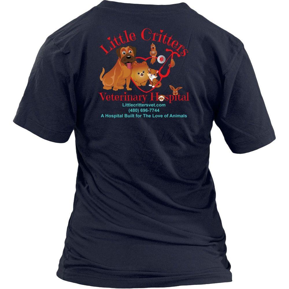 Cat and Dog T shirt - Love Cat and Dog Little Critters-T-shirt-Teelime | shirts-hoodies-mugs