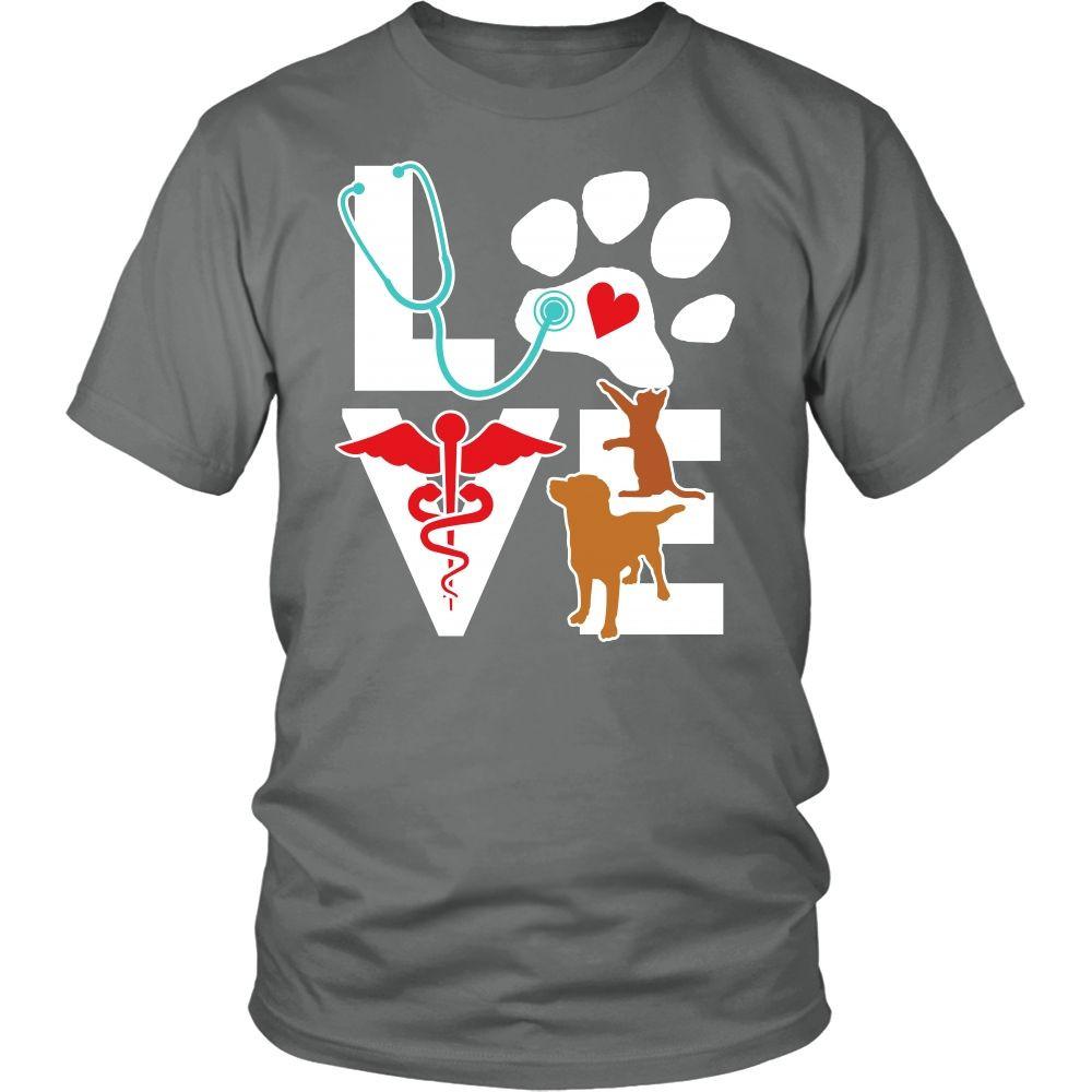 Cat and Dog T shirt - Love Cat and Dog Little Critters-T-shirt-Teelime | shirts-hoodies-mugs
