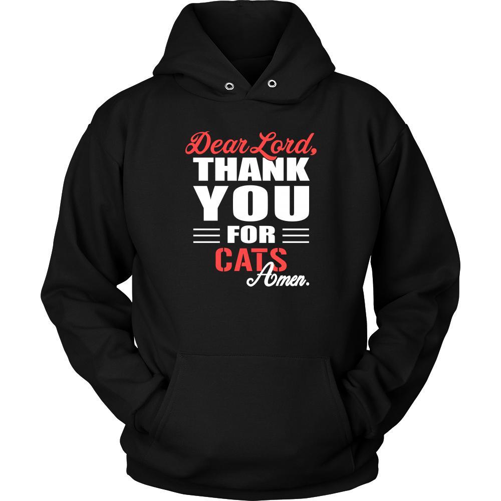 Cat Shirt - Dear Lord, thank you for Cat Amen- Pets-T-shirt-Teelime | shirts-hoodies-mugs