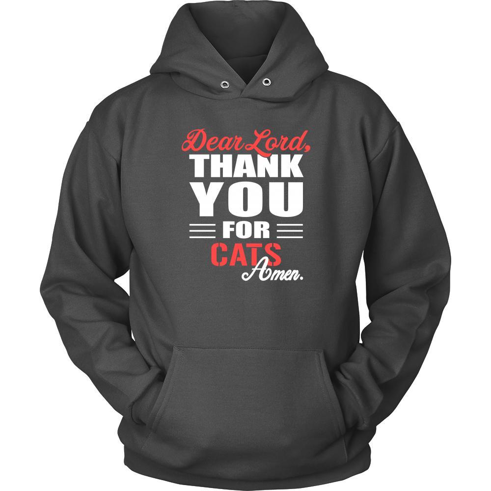 Cat Shirt - Dear Lord, thank you for Cat Amen- Pets-T-shirt-Teelime | shirts-hoodies-mugs