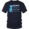 Cat Shirt - Plans With My Cat - Animal Lover Gift-T-shirt-Teelime | shirts-hoodies-mugs