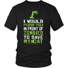 Cat Shirt - Zombies - Animal Lover Gift-T-shirt-Teelime | shirts-hoodies-mugs