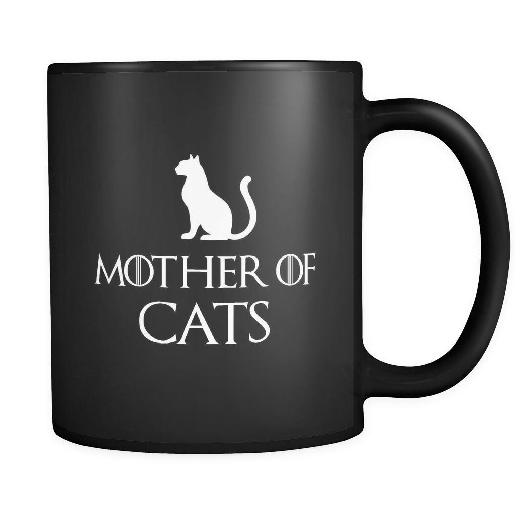Cats Mother of Cats 11oz Black Mug