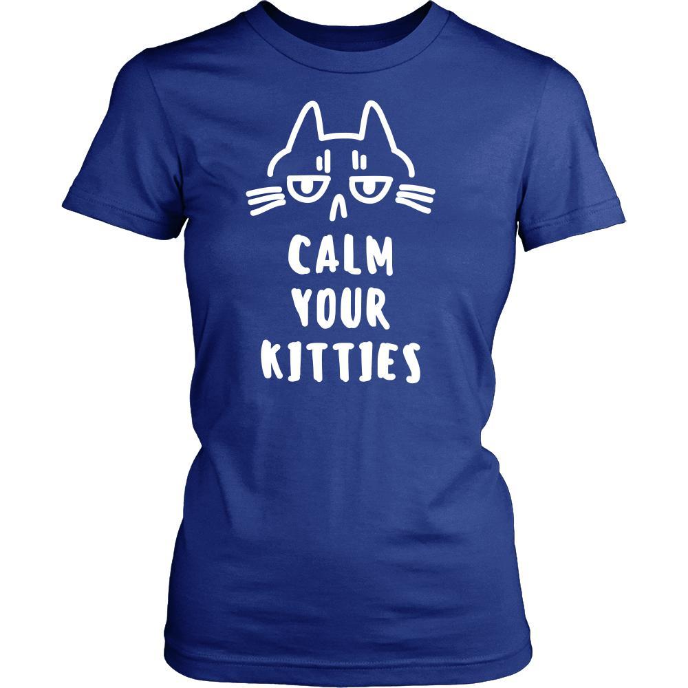 Cats T Shirt - Calm your Kitties-T-shirt-Teelime | shirts-hoodies-mugs