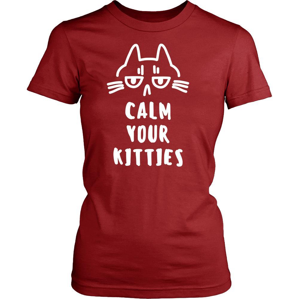 Cats T Shirt - Calm your Kitties-T-shirt-Teelime | shirts-hoodies-mugs