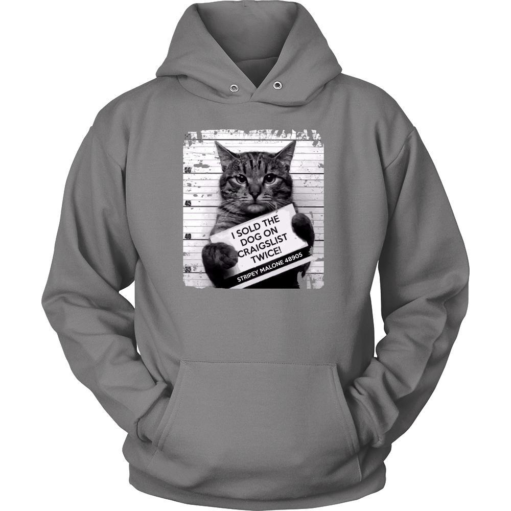 Cats T Shirt - I Sold The Dog On Craigslist Twice!-T-shirt-Teelime | shirts-hoodies-mugs