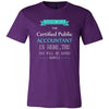 Certified Public Accountant Shirt - Everyone relax the certified public is here, the day will be save shortly - Profession Gift-T-shirt-Teelime | shirts-hoodies-mugs