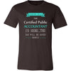 Certified Public Accountant Shirt - Everyone relax the certified public is here, the day will be save shortly - Profession Gift-T-shirt-Teelime | shirts-hoodies-mugs