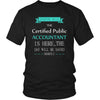 Certified Public Accountant Shirt - Everyone relax the certified public is here, the day will be save shortly - Profession Gift-T-shirt-Teelime | shirts-hoodies-mugs