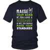 Certified Public Accountant Shirt - Raise your hand if you love Certified Public Accountant, if not raise your standards - Profession Gift-T-shirt-Teelime | shirts-hoodies-mugs