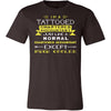 Chartered Accountant Shirt - I'm a tattooed chartered accountant, just like a normal chartered accountant, except much cooler - Profession Gift-T-shirt-Teelime | shirts-hoodies-mugs