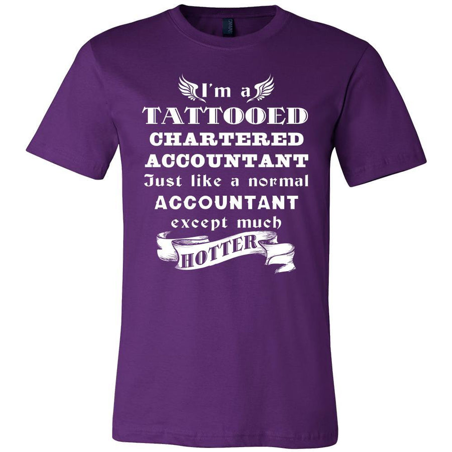 Chartered Accountant Shirt- I'm a Tattooed Chartered Accountant - Profession Gift-T-shirt-Teelime | shirts-hoodies-mugs