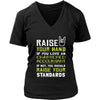 Chartered Accountant Shirt - Raise your hand if you love Chartered Accountant, if not raise your standards - Profession Gift-T-shirt-Teelime | shirts-hoodies-mugs