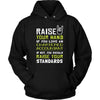 Chartered Accountant Shirt - Raise your hand if you love Chartered Accountant, if not raise your standards - Profession Gift-T-shirt-Teelime | shirts-hoodies-mugs