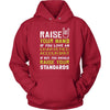 Chartered Accountant Shirt - Raise your hand if you love Chartered Accountant, if not raise your standards - Profession Gift-T-shirt-Teelime | shirts-hoodies-mugs