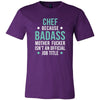 Chef Shirt - Chef because badass mother fucker isn't an official job title - Profession Gift-T-shirt-Teelime | shirts-hoodies-mugs