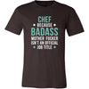 Chef Shirt - Chef because badass mother fucker isn't an official job title - Profession Gift-T-shirt-Teelime | shirts-hoodies-mugs