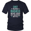 Chef Shirt - Chef because badass mother fucker isn't an official job title - Profession Gift-T-shirt-Teelime | shirts-hoodies-mugs