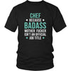 Chef Shirt - Chef because badass mother fucker isn't an official job title - Profession Gift-T-shirt-Teelime | shirts-hoodies-mugs