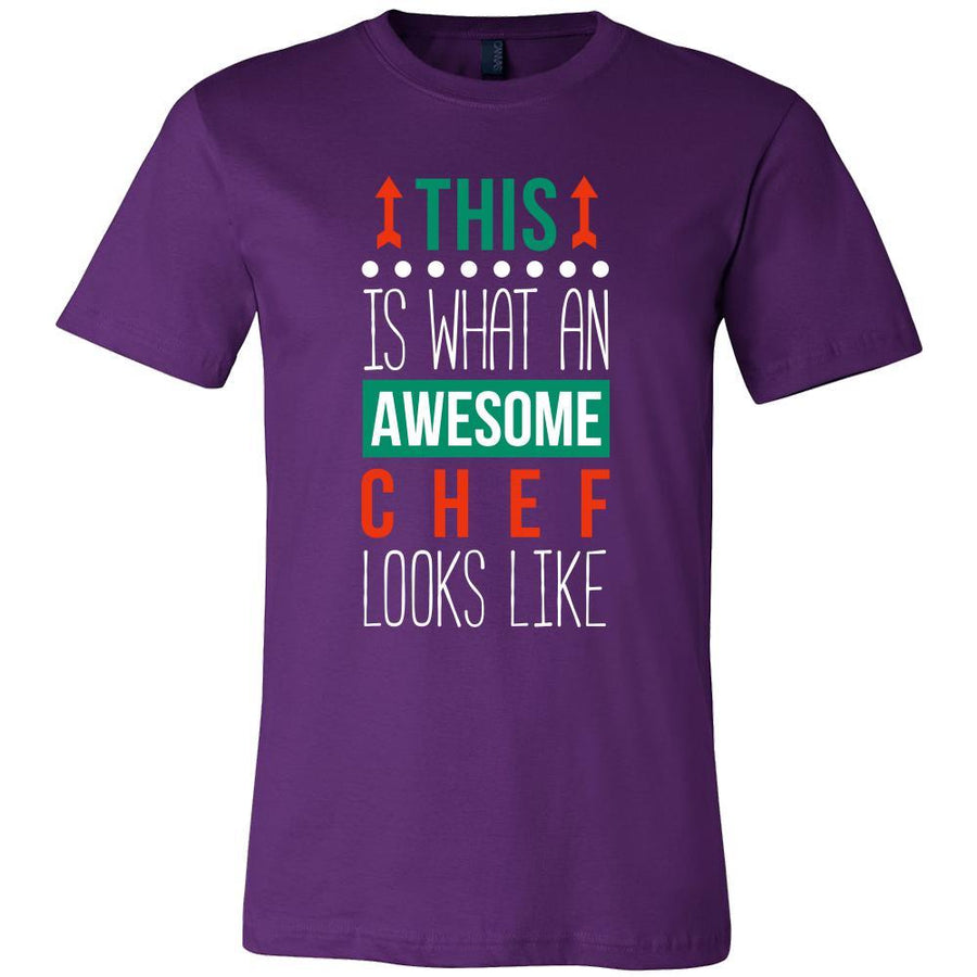 Chef Shirt - This is what an awesome Chef looks like - Profession Gift-T-shirt-Teelime | shirts-hoodies-mugs