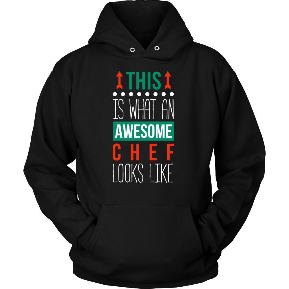 Chef Shirt - This is what an awesome Chef looks like - Profession Gift-T-shirt-Teelime | shirts-hoodies-mugs