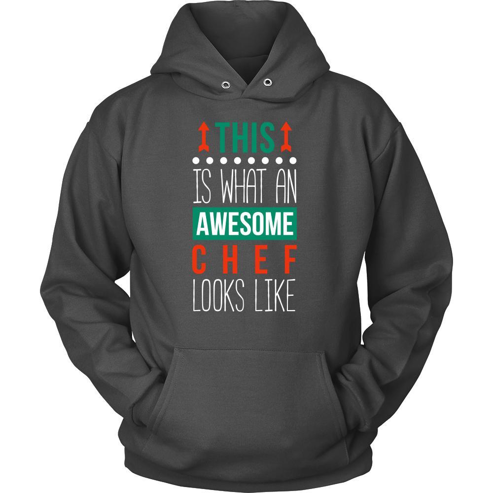Chef Shirt - This is what an awesome Chef looks like - Profession Gift-T-shirt-Teelime | shirts-hoodies-mugs