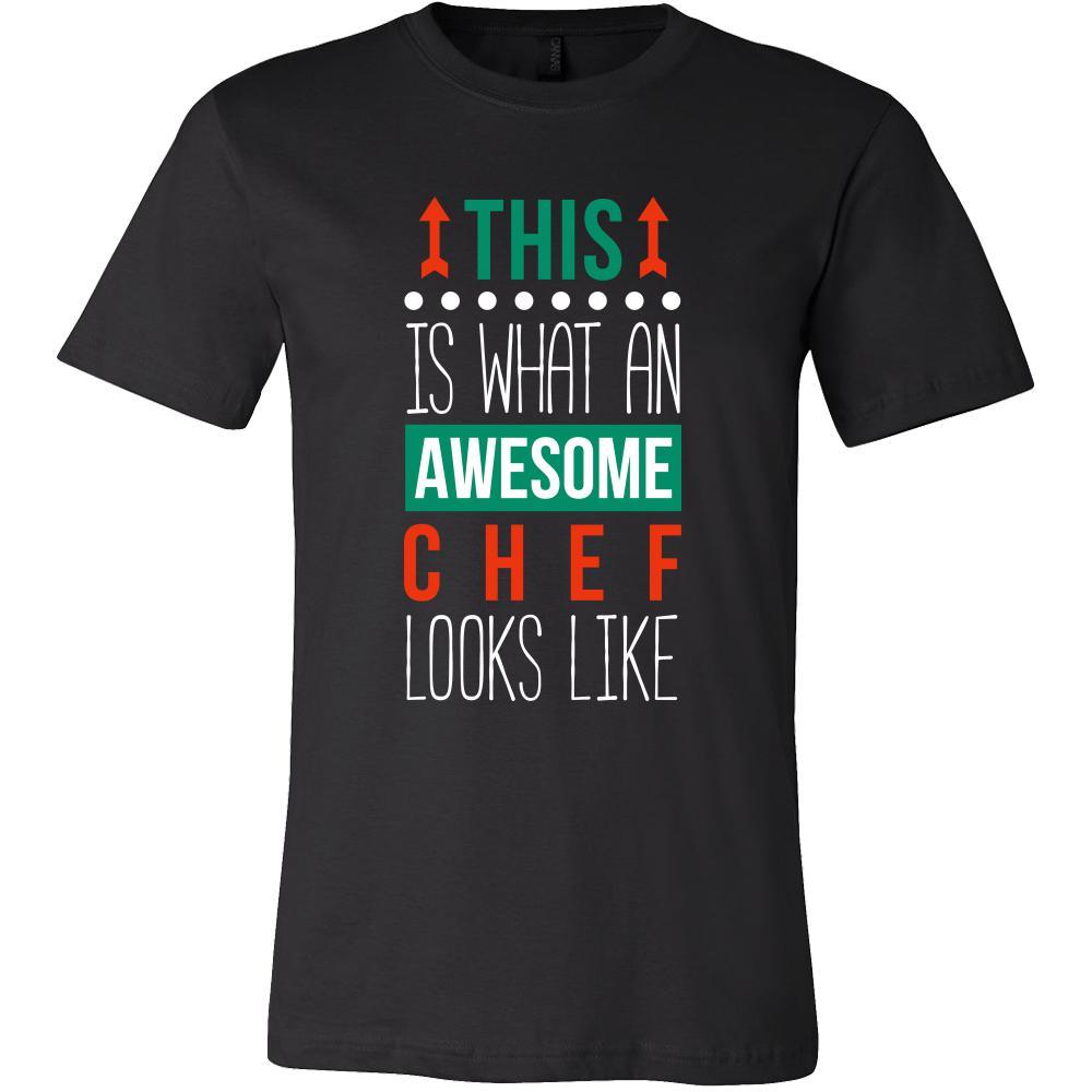 Chef Shirt - This is what an awesome Chef looks like - Profession Gift-T-shirt-Teelime | shirts-hoodies-mugs