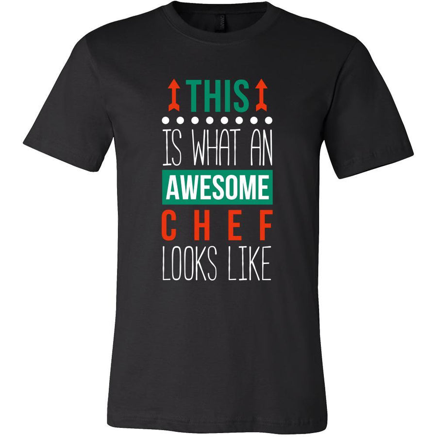 Chef Shirt - This is what an awesome Chef looks like - Profession Gift-T-shirt-Teelime | shirts-hoodies-mugs