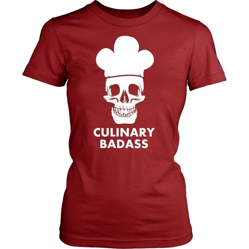 Chef Tshirts - Chef Culinary Badass-T-shirt-Teelime | shirts-hoodies-mugs