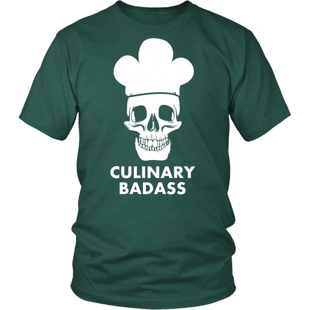 Chef Tshirts - Chef Culinary Badass-T-shirt-Teelime | shirts-hoodies-mugs