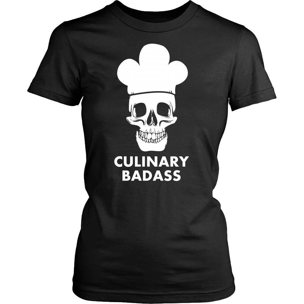 Chef Tshirts - Chef Culinary Badass-T-shirt-Teelime | shirts-hoodies-mugs