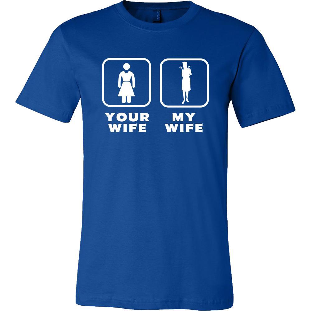 Chef - Your wife My wife - Father's Day Profession/Job Shirt-T-shirt-Teelime | shirts-hoodies-mugs