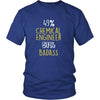 Chemical Engineer Shirt - 49% Chemical Engineer 51% Badass Profession-T-shirt-Teelime | shirts-hoodies-mugs