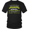 Chemical Engineer Shirt - I'm a tattooed chemical engineer, just like a normal chemical engineer, except much cooler - Profession Gift-T-shirt-Teelime | shirts-hoodies-mugs