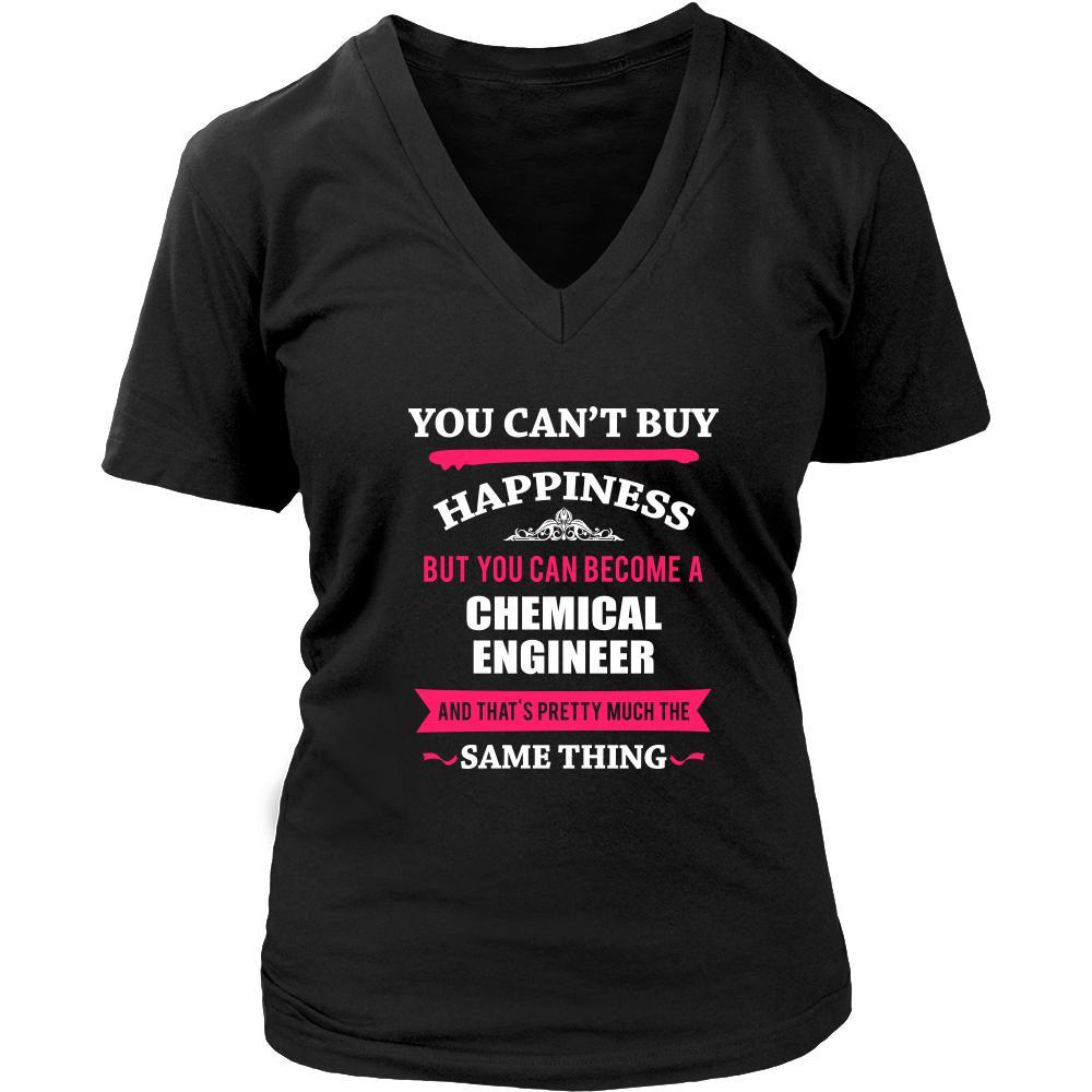 Chemical Engineer Shirt - You can't buy happiness but you can become a Chemical Engineer and that's pretty much the same thing Profession-T-shirt-Teelime | shirts-hoodies-mugs