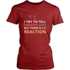 Chemistry - I try to tell chemistry jokes but there is no reaction - Chemistry Funny Shirt-T-shirt-Teelime | shirts-hoodies-mugs