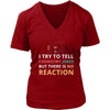 Chemistry - I try to tell chemistry jokes but there is no reaction - Chemistry Funny Shirt-T-shirt-Teelime | shirts-hoodies-mugs