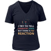 Chemistry - I try to tell chemistry jokes but there is no reaction - Chemistry Funny Shirt-T-shirt-Teelime | shirts-hoodies-mugs