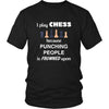 Chess - I play Chess because punching people is frowned upo - Hobby Shirt-T-shirt-Teelime | shirts-hoodies-mugs