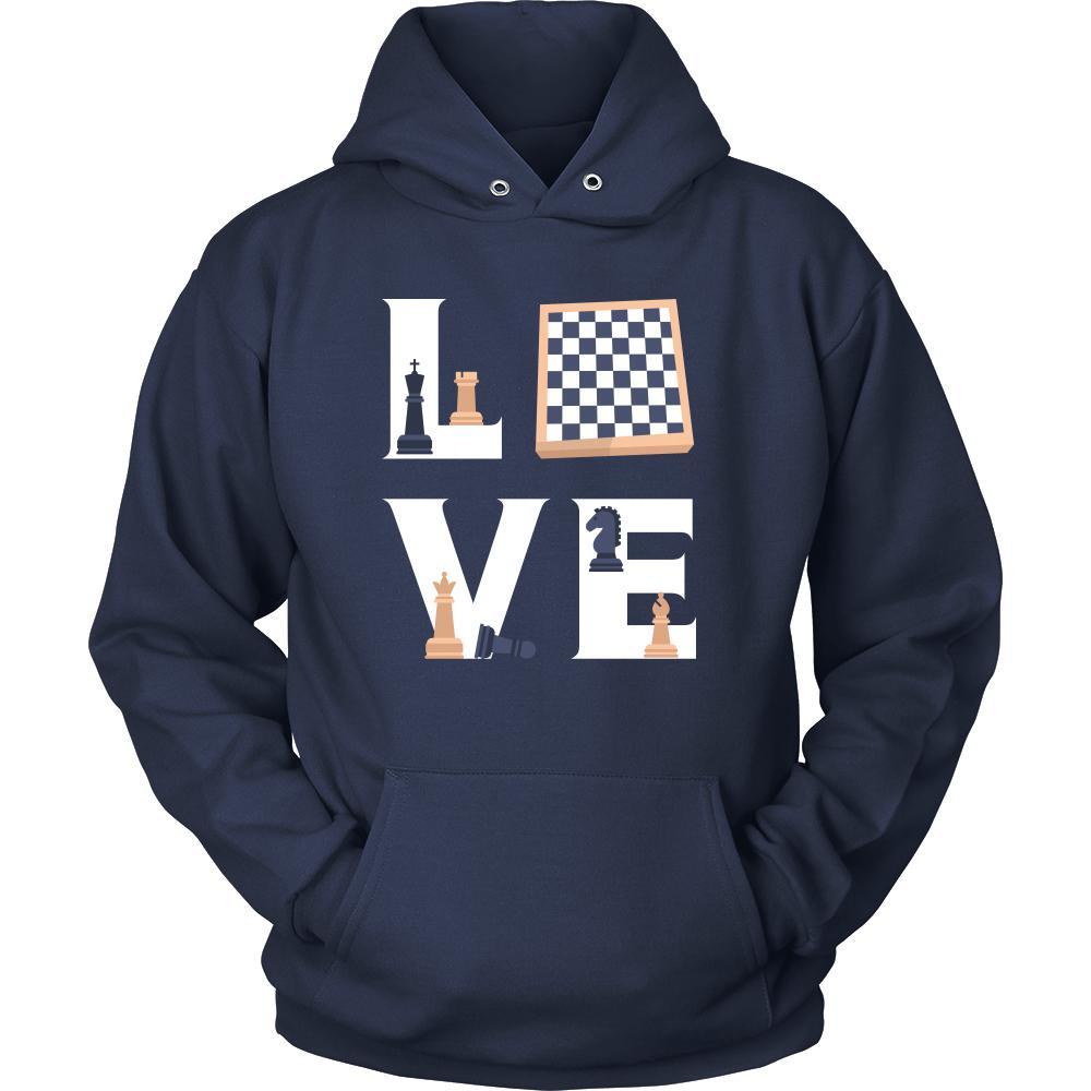 Chess - LOVE Chess - Hobby Shirt - Teelime | Unique t-shirts