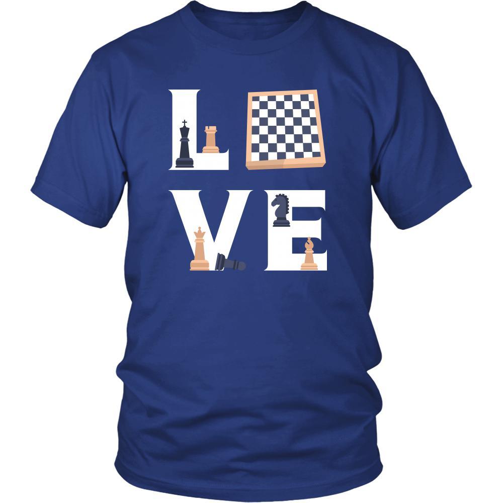 Chess - LOVE Chess - Hobby Shirt-T-shirt-Teelime | shirts-hoodies-mugs