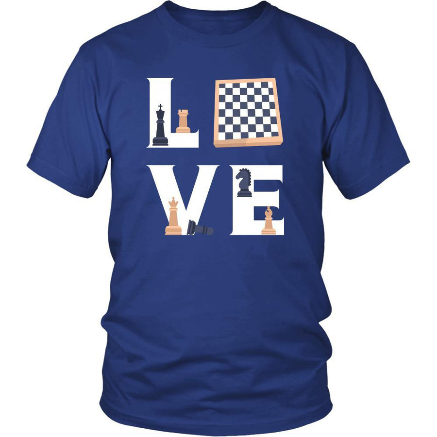 Chess - LOVE Chess - Hobby Shirt-T-shirt-Teelime | shirts-hoodies-mugs