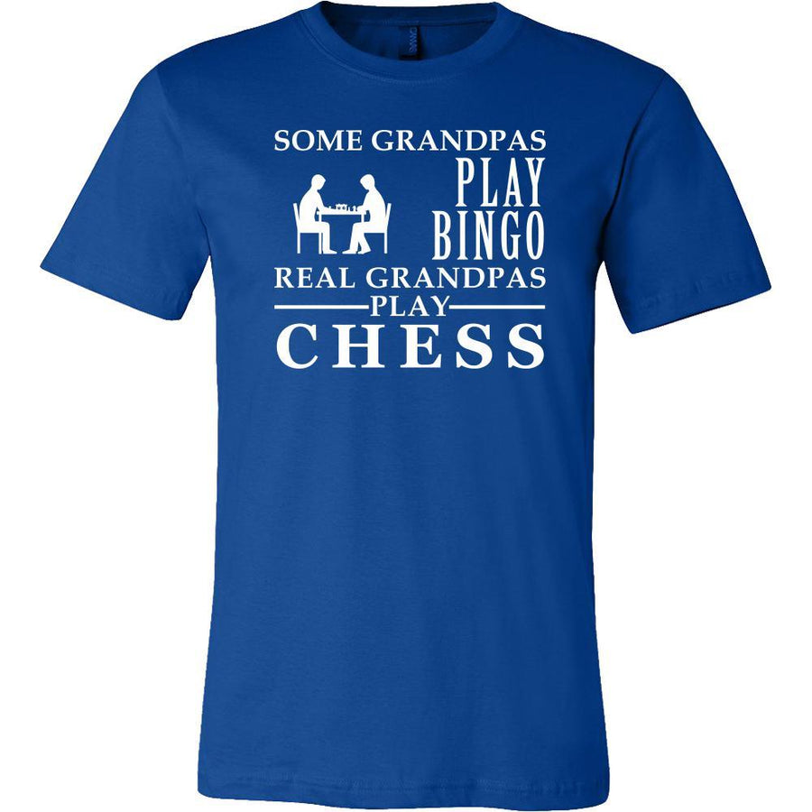 Chess Shirt Some Grandpas play bingo, real Grandpas go Chess Family Hobby-T-shirt-Teelime | shirts-hoodies-mugs