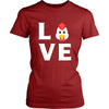 Chicken - LOVE Chicken - Animal Owner Shirt-T-shirt-Teelime | shirts-hoodies-mugs
