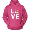 Chicken - LOVE Chicken - Animal Owner Shirt-T-shirt-Teelime | shirts-hoodies-mugs