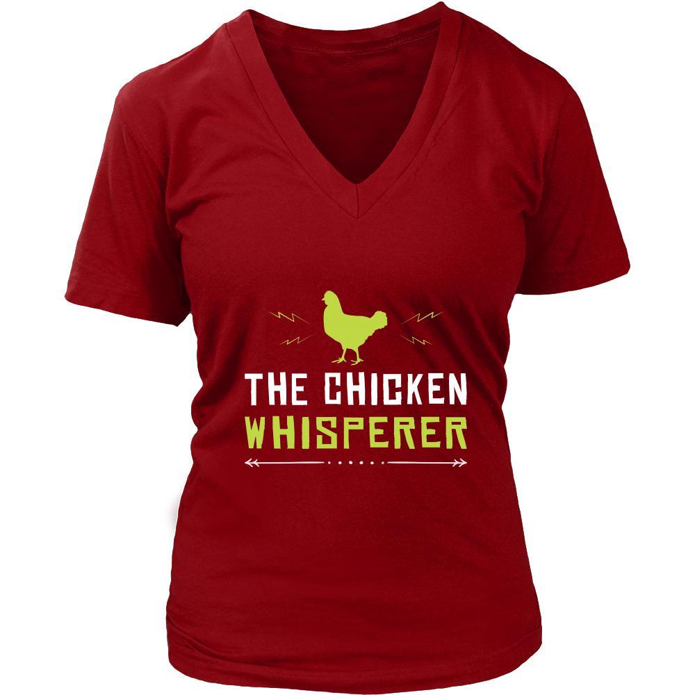 Chicken Shirt - Chicken Whisperer - Animal Lover Gift-T-shirt-Teelime | shirts-hoodies-mugs