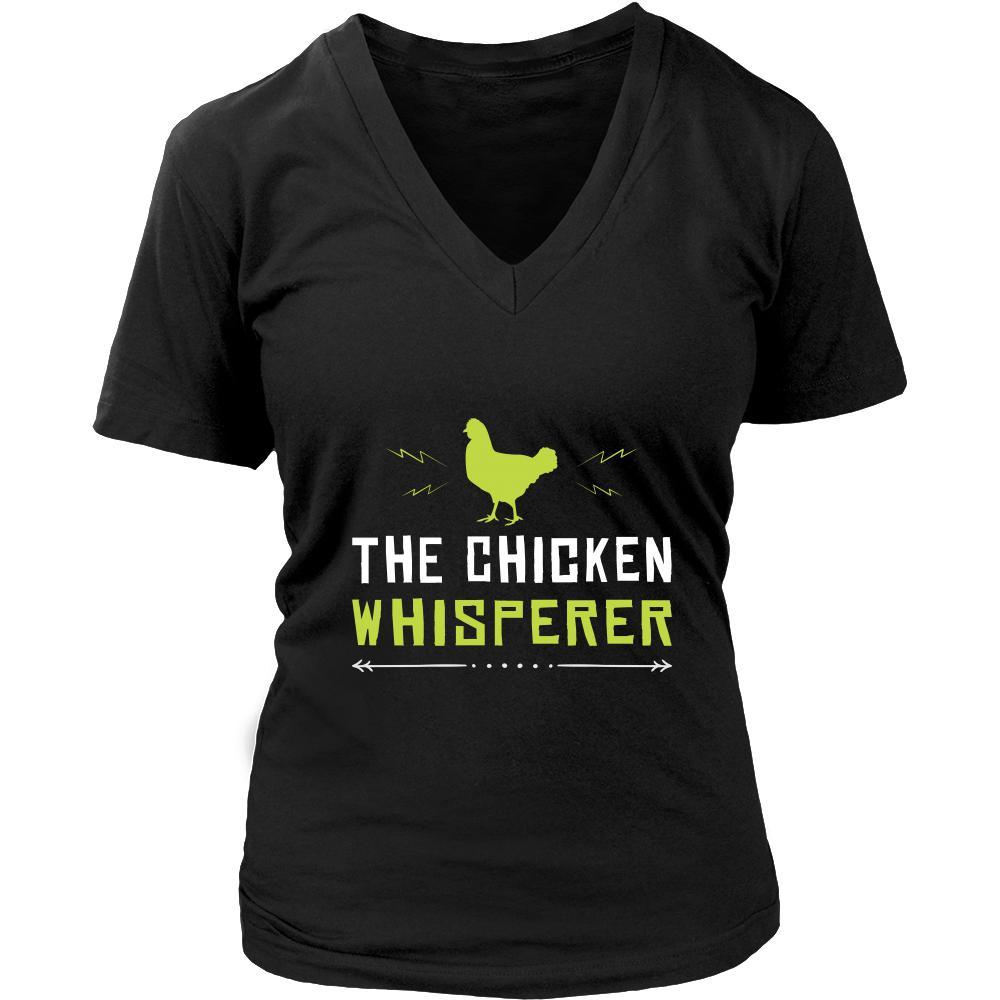 Chicken Shirt - Chicken Whisperer - Animal Lover Gift-T-shirt-Teelime | shirts-hoodies-mugs