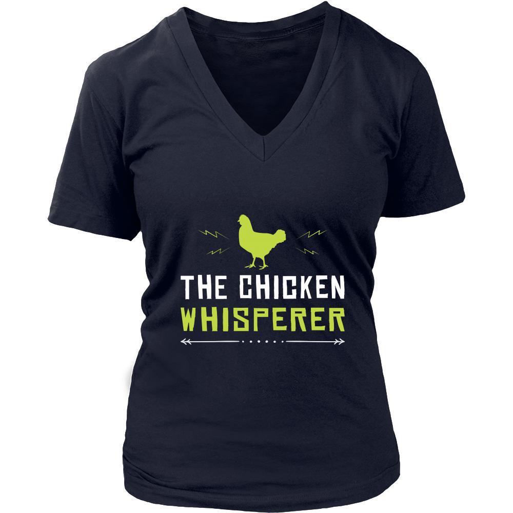 Chicken Shirt - Chicken Whisperer - Animal Lover Gift-T-shirt-Teelime | shirts-hoodies-mugs
