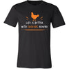 Chicken Shirt - Life Is Better - Animal Lover Gift-T-shirt-Teelime | shirts-hoodies-mugs